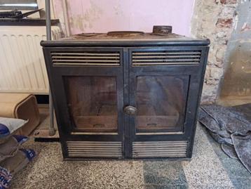 Feu Cassette à bois à nettoyer et retaper, Huis en Inrichting, Haarden, Ophalen, Gebruikt, Inbouwhaard, Houthaard