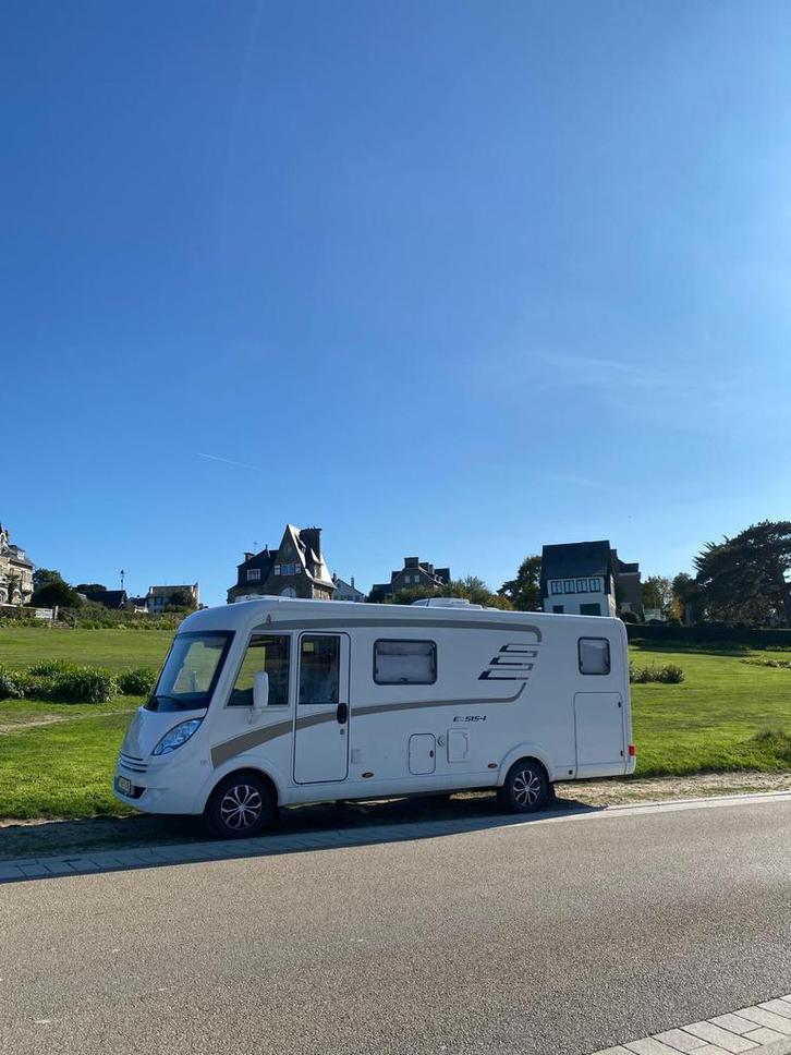 Hymer Exsis i588 E&P Levelsyteem, aut, airco...TOPSTAAT!, Caravans en Kamperen, Mobilhomes, Particulier, tot en met 4, Integraal