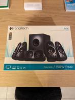 logitech z506 geluidsysteem, Ensemble surround complet, Autres marques, 120 watts ou plus, Enlèvement