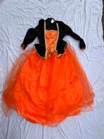 Halloween jurk pompoenprinses maat 152, Ophalen of Verzenden, Gebruikt, 146 t/m 152, Meisje