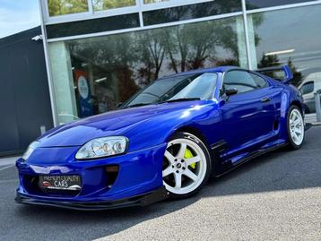 Toyota Supra 2JZ GTE - *TWIN TURBO* *MANUAL GEARBOX *, Auto's, Stof, Zwart, Bedrijf, Handgeschakeld
