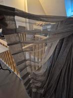 Vitrage gordijnen te koop, 200 cm ou plus, Gris, Enlèvement ou Envoi, Utilisé