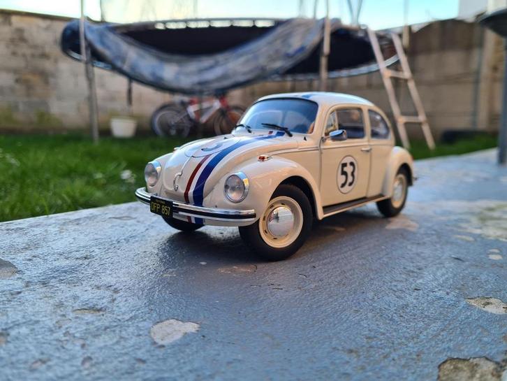 VW BEETLE 1303 - Racer 53 - Échelle 1/18 - PRIX : 49€, Hobby en Vrije tijd, Modelauto's | 1:18, Nieuw, Auto, Solido, Ophalen