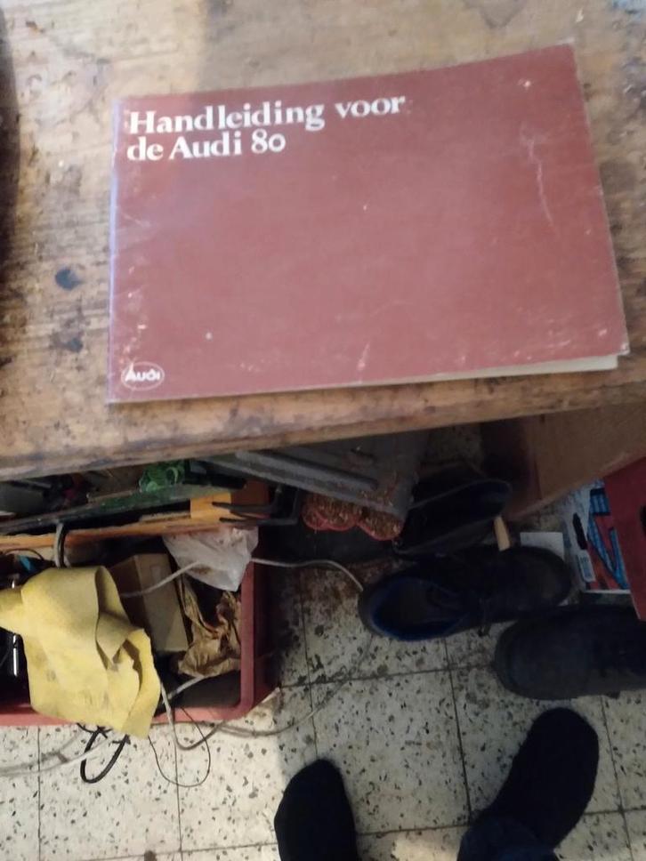 Manuel de l'utilisateur Audi 80 b2, Autos : Divers, Modes d'emploi & Notices d'utilisation, Enlèvement ou Envoi