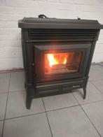 pelletkachel  met jaar garantie volledige gietijzer 9 kw, Huis en Inrichting, Ophalen, Zo goed als nieuw