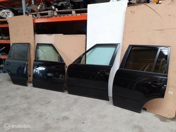 Deur Range Rover L322 Vogue Zwart Portier Deuren Portieren beschikbaar voor biedingen
