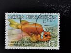 Papouasie-Nouvelle-Guinée 1987 - faune - poissons, Animal et Nature, Affranchi, Enlèvement ou Envoi