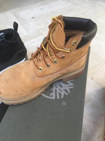 bottines Timberland nubuck 31 -street Boots leder cognac 31, Enfants & Bébés, TIMBERLAND, Garçon ou Fille, Enlèvement ou Envoi