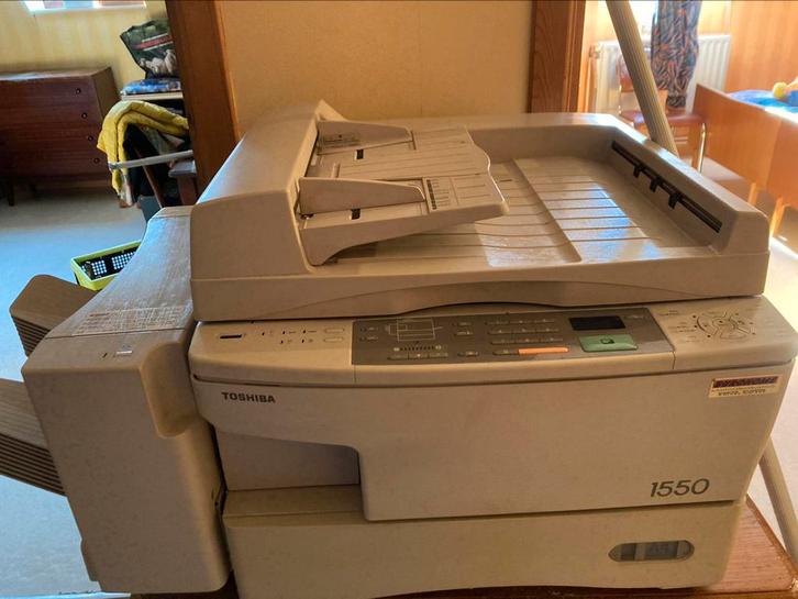 Toshiba copiemachine 1550, Elektronische apparatuur, Droogkasten, Gebruikt, Ophalen