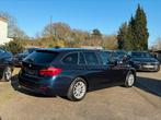 Bmw 318d facelift  automaat 2015 leder navi, Achterwielaandrijving, 1995 cc, Blauw, Leder