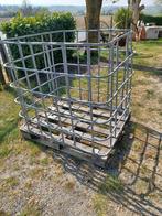 Lege IBC kooien voor brandhout, … op pallet, Ophalen