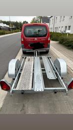 Motoraanhangwagen, Auto diversen, Aanhangers en Bagagewagens, Ophalen, Zo goed als nieuw