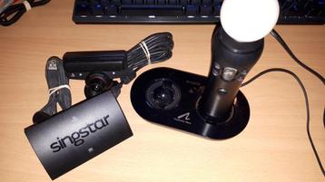 PS Move + dock recharge / cam / Micro Capteur SingStar (PS3)