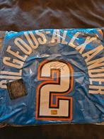 Gehandtekend nba shirt van mvp champion ALEXANDER !!, Verzamelen, Ophalen of Verzenden, Nieuw, Shirt