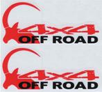 4X4 Off Road sticker set #6, Verzenden