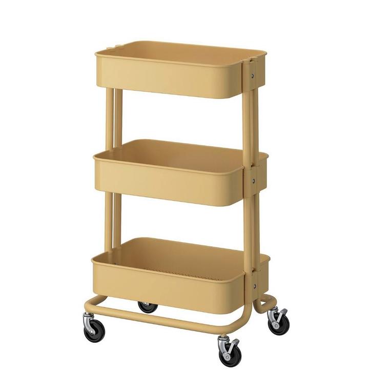 Roltafel ikea, Huis en Inrichting, Keuken | Keukenelementen, Beige, Ophalen of Verzenden