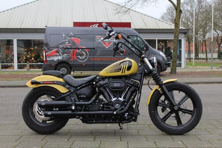 Harley-Davidson Softail Streetbob, Motoren, Motoren | Harley-Davidson, Bedrijf, Chopper