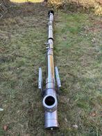 Dubbelwandige schouwpijp 6m (geïsoleerd), Doe-het-zelf en Bouw, Ophalen, Gebruikt, Kachel