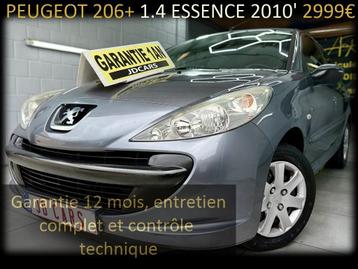 PEUGEOT 206+ 1.4 ESSENCE ‼️GARANTIE 1 AN CTOK‼️ beschikbaar voor biedingen