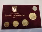 1987 Coins of Israel Official Uncirculated Hanukka Mint Set, Postzegels en Munten, Munten | Azië, Setje, Midden-Oosten, Ophalen of Verzenden