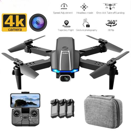 RC Drone met 4K Camera - Quadcopter, Audio, Tv en Foto, Drones, Nieuw, Drone met camera, Verzenden