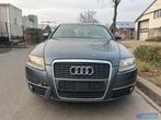 AUDI A6 C6 Grijs LZ7R Voorkop bumper motorkap koplamp, Gebruikt, Audi
