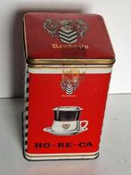 Ancienne boîte de café Rombouts en métal, Verzamelen, Blikken, Ophalen of Verzenden, Gebruikt, Koffie, Overige merken