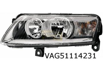 Audi A6 (-9/08) Koplamp Rechts (HID) Origineel! 4F0941030BP beschikbaar voor biedingen