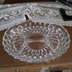 glazen snackschaal, Ophalen, Schaal, Ovaal, Glas