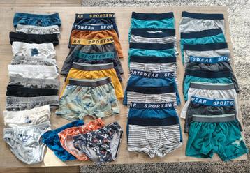 Ondergoed maat 110/116 (36 stuks) beschikbaar voor biedingen