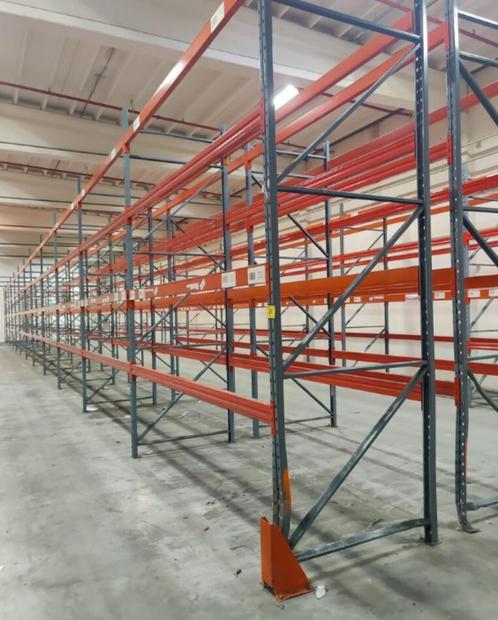 Palletstelling te koop MET HOUTPLATEN, Zakelijke goederen, Kantoor en Winkelinrichting | Magazijn, Stelling en Opslag, Ophalen