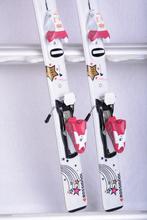 93 kinder ski's ROSSIGNOL PRINCESS STAR white/pink, Sport en Fitness, Gebruikt, Verzenden, Rossignol, Carve