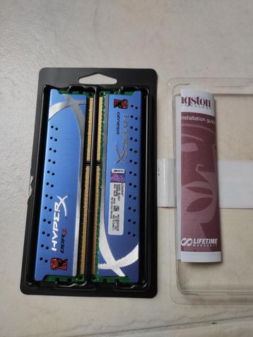 RAM Kingston HyperX (2x4GB 1600MHz DDR3) beschikbaar voor biedingen