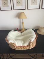 Panier osier, coussin et housse neufs (Teckel), Ophalen, Nieuw, Riet