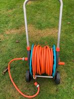 Tuinslang met haspel Gardena 28meter lang, Tuin en Terras, Ophalen, Gebruikt, Tuinslang