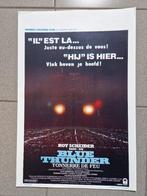 filmaffiche Blue Thunder 1983 filmposter, Rechthoekig Staand, Ophalen of Verzenden, Zo goed als nieuw, A1 t/m A3