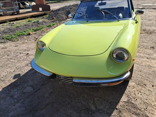 Alfa Spider, Auto's, Oldtimers, Particulier, Alfa Romeo, Benzine, Cabriolet, Handgeschakeld, Overige kleuren, Zwart, Ophalen