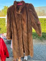 Manteau de fourrure véritable, Kleding | Dames, Jassen | Winter, Ophalen of Verzenden, Gedragen, Maat 38/40 (M), Bruin