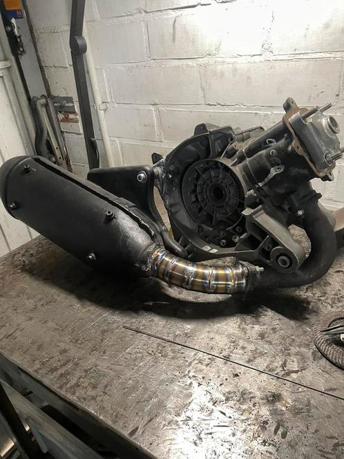 RVS BOCHT VOOR 125/180cc, Fietsen en Brommers, Brommeronderdelen | Scooters, Zo goed als nieuw, Piaggio, Blok, Ophalen of Verzenden