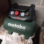 COMPRESSEUR METABO, Ophalen, 6 tot 10 bar, Zo goed als nieuw, Minder dan 200 liter/min