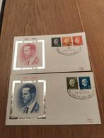 Timbres des feuilles 50/51 de 1976 sur 2 FDC Campo Rodan, Timbres & Monnaies, Timbres | Enveloppes premier jour, Enlèvement ou Envoi