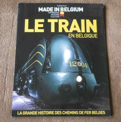 Le train en Belgique - Histoire des chemins de fer belges, Collections, Trains & Trams, Utilisé, Train, Enlèvement ou Envoi