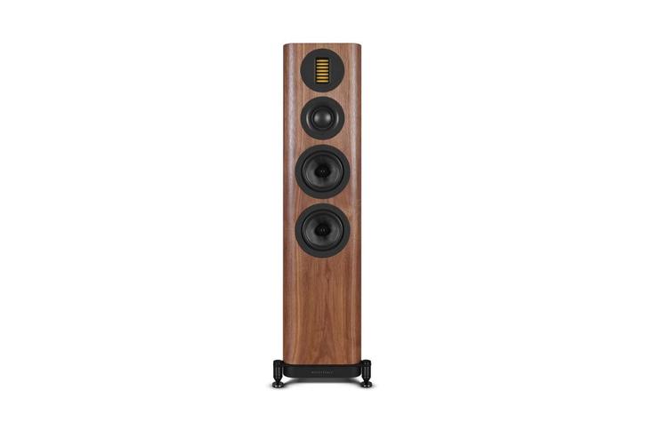 Wharfedale EVO 5.3 Vloerstaande Luidspreker 3-Weg - Walnoot, Audio, Tv en Foto, Luidsprekerboxen, Zo goed als nieuw