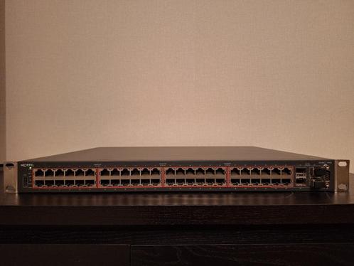 Avaya(Nortel) 4548GT-PWR Switch - 48-poorten - POE, Computers en Software, Netwerk switches, Gebruikt, Ophalen of Verzenden
