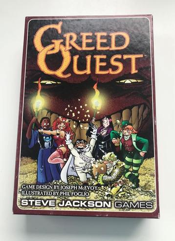 Greed Quest (bordspel) beschikbaar voor biedingen