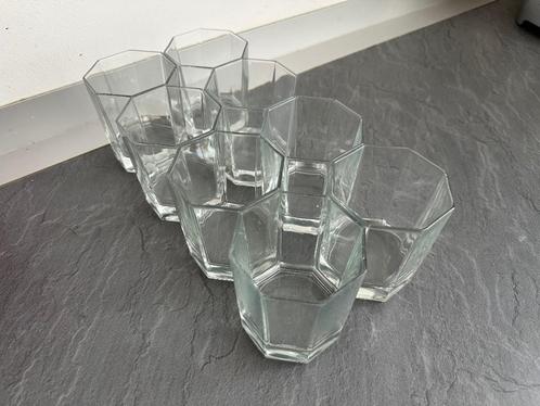 70S ARCOROC WHISKEY/WATERGLAZEN, Huis en Inrichting, Keuken | Servies, Gebruikt, Glas of Glazen, Overige stijlen, Glas, Ophalen of Verzenden