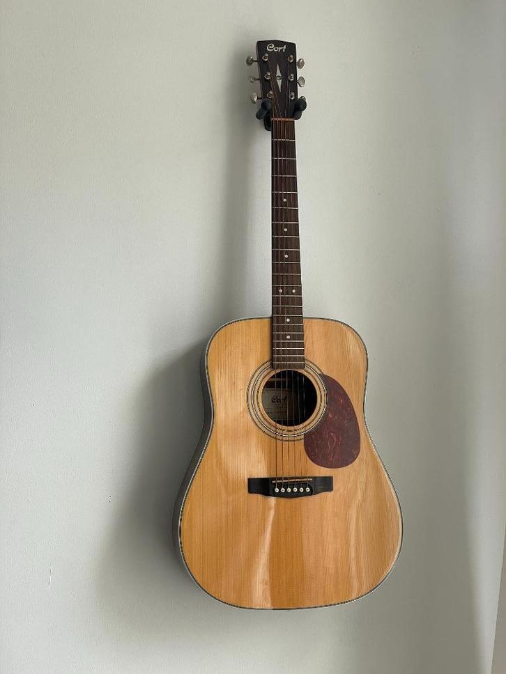 Aangeboden: Akoestische Cort Earth80 NAT Gitaar, Muziek en Instrumenten, Snaarinstrumenten | Gitaren | Akoestisch, Zo goed als nieuw