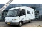 Dethleffs Globetrotter 5942 T Dakairco,Hefbed,Cruisectr, Caravans en Kamperen, Mobilhomes, Integraal, Bedrijf, Tot en met 6, Koelkast