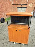 Leeg aquarium houtkleur +meubel.Zie mijn andere zoekertjes, Dieren en Toebehoren, Ophalen, Gebruikt, Leeg aquarium