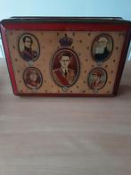 Doos belgische vorsten, Verzamelen, Blikken, Ophalen